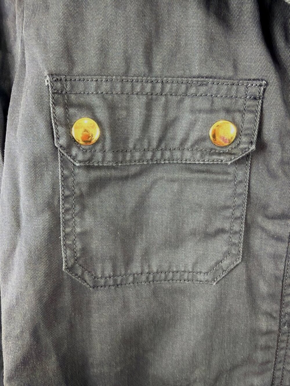 J.Crew Factory Downtown Field Jacket Utility Military Olive Green Women L - Picture 12 of 16